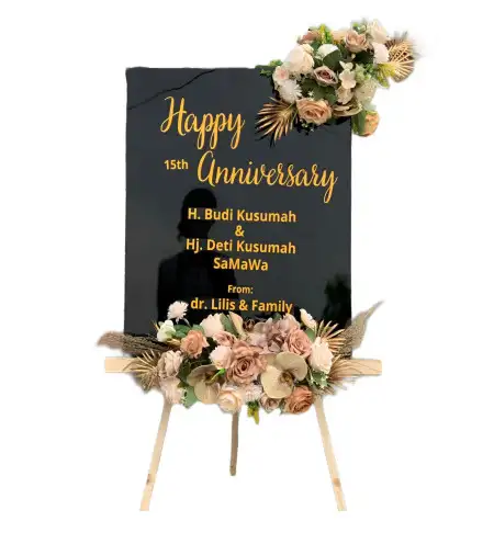 Papan Bunga Akrilik Ballroom Hotel Depok